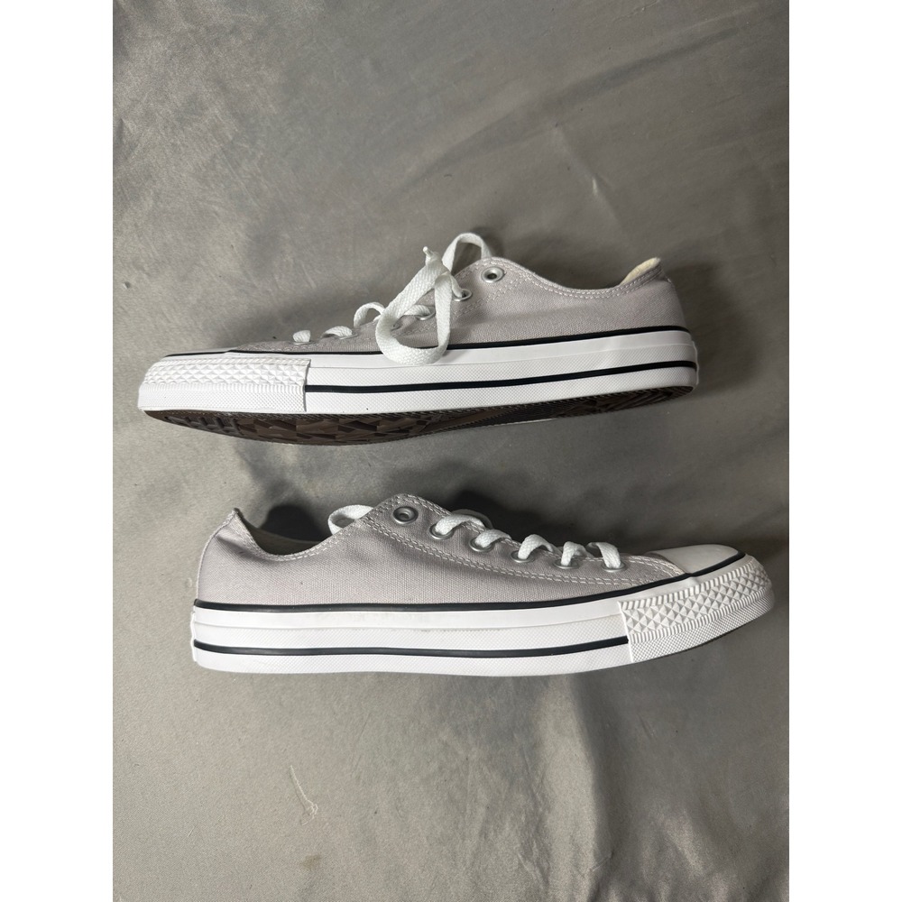Converse Chuck Taylor All Star Low Top Grey Sneakers 163355F Mens 7 Womens 9